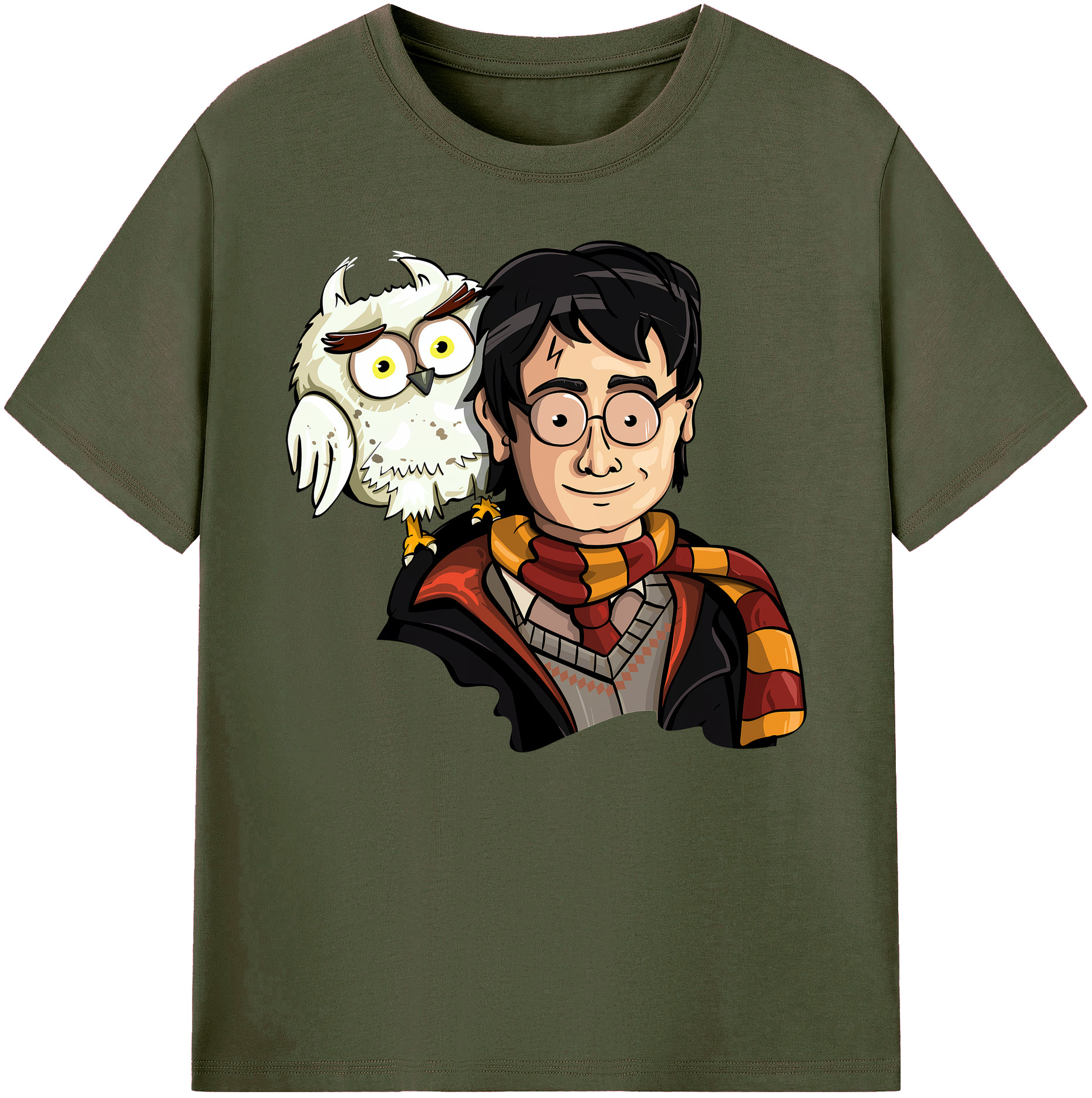 （画像用） Harry Potter ハリー・ポッターシリーズ 綿100％ メンズ半袖Tシャツ｜肌触りやわらか＆通気性
